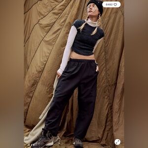 Free People Black Women's Game Day Pants